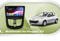 مانیتور پژو ۲۰۷ | مانیتور فابریک و اندروید ۲۰۷