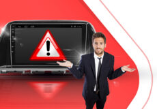 انواع خطا مانیتور خودرو